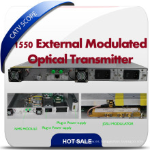Transmisor óptico modulador estándar modulador JDSU de CATV 1550nm estándar